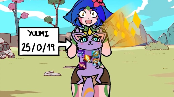 【แอนิเมชั่น LOL】นิโก้กับแมวอ้วนตัวน้อย!
