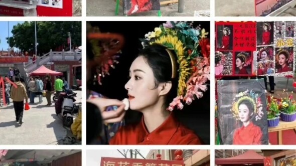 There are over 5,000 Zhao Liying headshot posters in one village—so many!!! Sister Zhao really kicke
