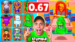NUEVO MAPA y SKINS CAZA FANTASMAS *BETA CERRADA* STUMBLE GUYS 0.67! 😱👻