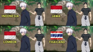 Parody 4 Bahasa || Gojo vs Toji