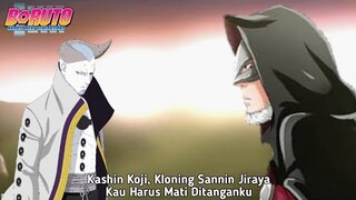 Jigen Mengamuk Ke Wujud Asli Iishiki Otsutsuki & Terbongkarnya Wajah Kashin Koji - Boruto Ch 47