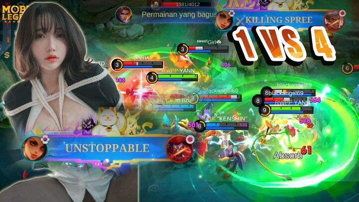 JANGAN SAMPAI KALIAN KENA LOCK ESME DI EXP LANE !! ESMERALDA Mobile Legends: Bang Bang Gameplay