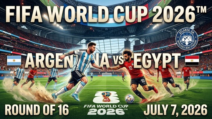 Argentina Vs Egypt 2026