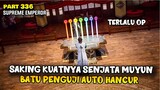 BATU PENGUJI AUTO HANCUR KARENA KUATNYA SENJATA MUYUN - WUSHANG SHEN