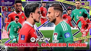 AFC Asian Cup | Iraq vs Indonesia! Laga Perdana Fase Grup Piala Asia | FC 24 Indonesia Career Mode