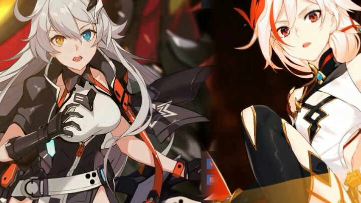 [Honkai Impact 3/火向/打点] Butterfly, your growth is up to me to guard your loneliness, let me accompan