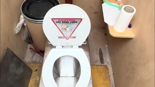 看起来“中看不中用”的“焚烧式马桶”，终于在南极洲派上用场了