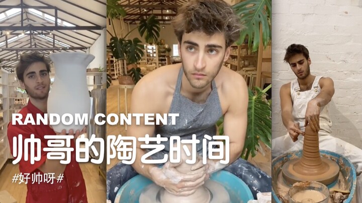 Handsome guy takes you on a studio tour and teaches you how to make pottery!