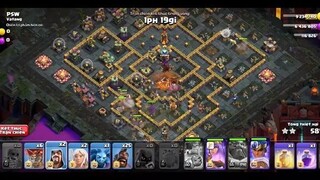 Thử thách bóng tối Clash of clans 2