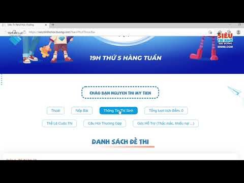 Hướng dẫn Đăng ký tham gia Cuộc thi 5 Phút Thuộc Bài  | Thầy Nguyễn Phùng Phong