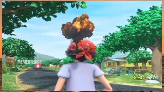 upin ipin dendam gak tuh ≧∇≦