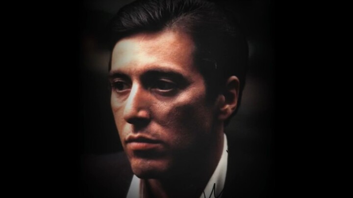 [The Godfather] “At this moment, he has become the Godfather—no longer himself.”