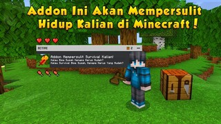 ADDON INI AKAN MEMPERSULIT SURVIVAL MINECRAFT KALIAN - WORK MCPE 1.17+