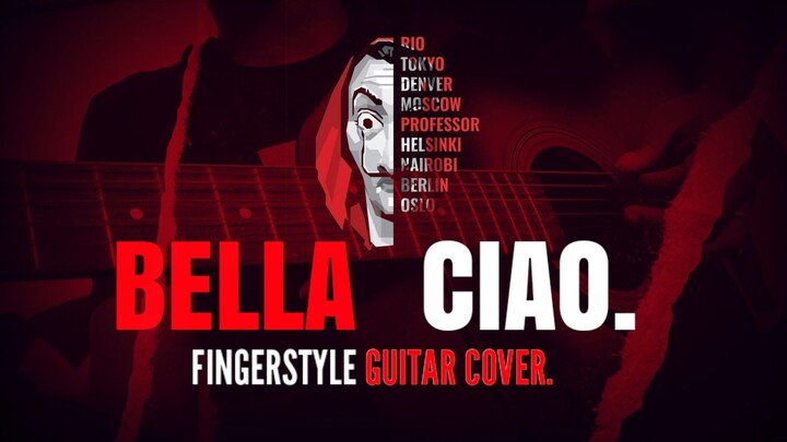 Money hiest , Bella ciao fingerstyle guitar cover