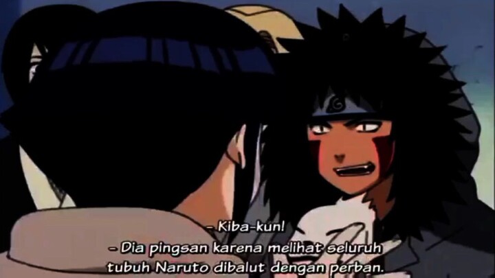 ekspresi hinata ketika di kagetin ama ayang naruto >////< 👉👈