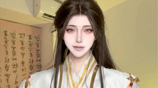 My sweetheart is a noble lady with golden branches and jade leaves