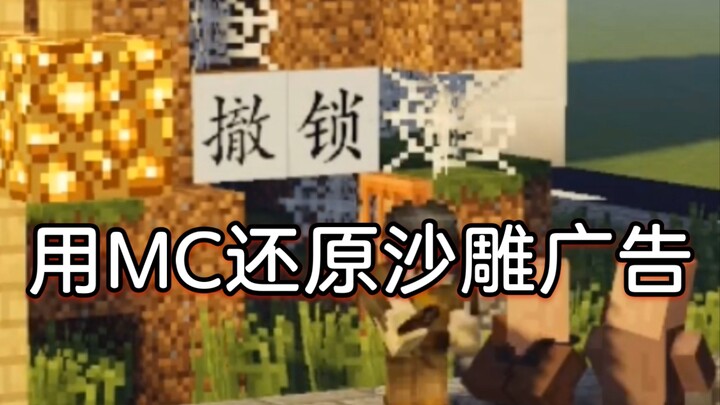 When You Recreate TikTok’s Silly Ads in Minecraft