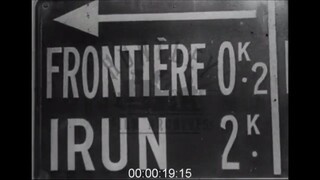 Franco-Spanish Border Closure, 1940s - Archive Film 1064352