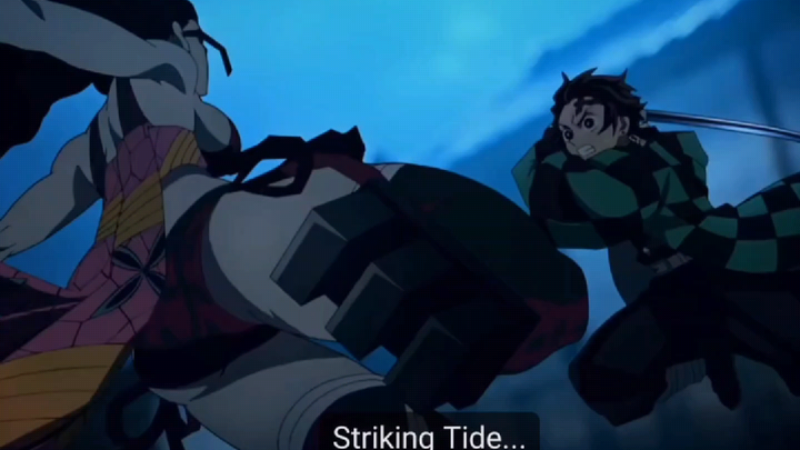 Tanjiro vs Warabihime Demon Upper Rank Six