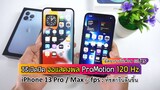 วิธีเปิดปิด อัตราการรีเฟรชจอ 120Hz ของ iPhone 13 Pro /MAX จอแสดงผล ProMotion ทัชสกรีนลื่นขึ้น!