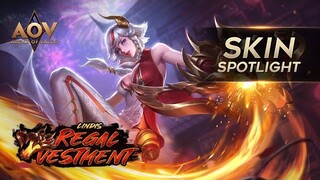 Lindis Regal Vestments Skin Spotlight - Garena AOV (Arena of Valor)