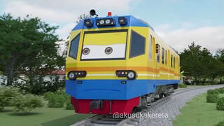 KERETA API GA KUAT NANJAK