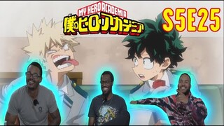 CALM BEFORE THE STORM | MY HERO ACADEMIA SEASON 5 EPISODE 25 SEASON FINALE REACTION