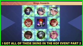 KOF BINGO PATTERN REVEALED | KOF DRAW 2021 | MOBILE LEGENDS KOF EVENT 2021