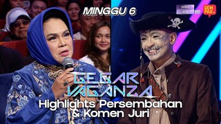 Gegar Vaganza 9 - Highlights Persembahan & Komen Juri | Minggu 6