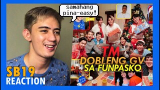 PINOY REACTS to SB19 - TM Dobleng GV sa FunPasko (Noon, Ngayon, Palagi)  REACTION
