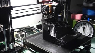 "Earthy" EVA Unit-01 video completion plan (production process, model 3D printing, polishing and col