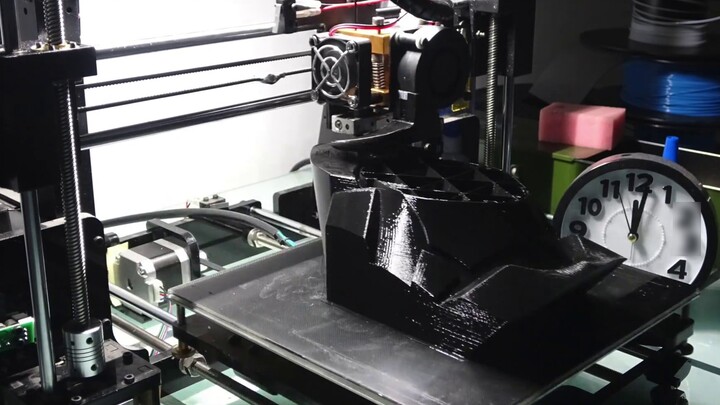 "Earthy" EVA Unit-01 video completion plan (production process, model 3D printing, polishing and col