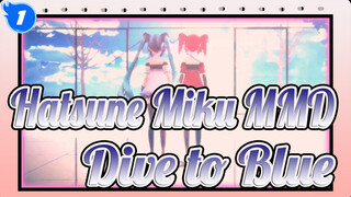 [Hatsune Miku MMD] TDA-Thay đổi váy ren [Hatsune Miku & Kasane Teto] [Dive to Blue]_1