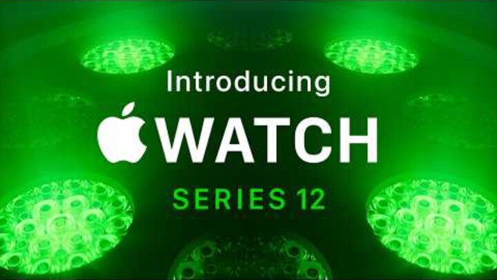 The all-new Apple Watch Series 12, featuring the most accurate heart rate sensing in a wearable