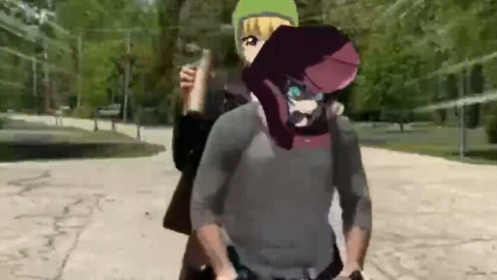 Aslan! Kagari is going to be late for work now!!