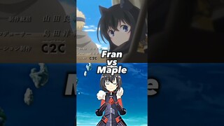 Fran vs Maple