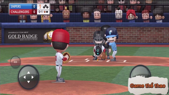 Game thể thao - Baseball 9 Mod Full 3D - P9