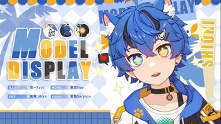 【Live2D模型展示/全身可脱】是蓝莓味的猫猫！咱们有救了！！！（咱才不是烧猫QAQ）