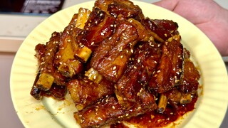 【大学生就业指导】糖醋小排！每一根都脱骨！家常的调味+烹饪=无与伦比的美味