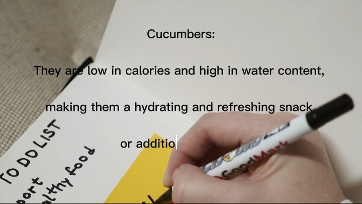 Eating Cucumbers