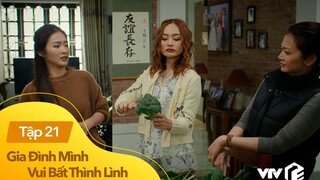 Gia đình mình vui bất thình lình tập 21 | Trâm Anh vào bếp nấu ăn khiến cả nhà há hốc mồm