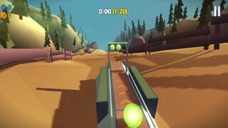 SLOPE DOWN first trip - Gameplay (Android/iOS)