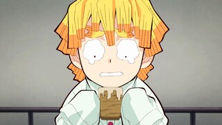 "The medicine at the Butterfly House is too hard to drink, Zenitsu is acting like a child again, and