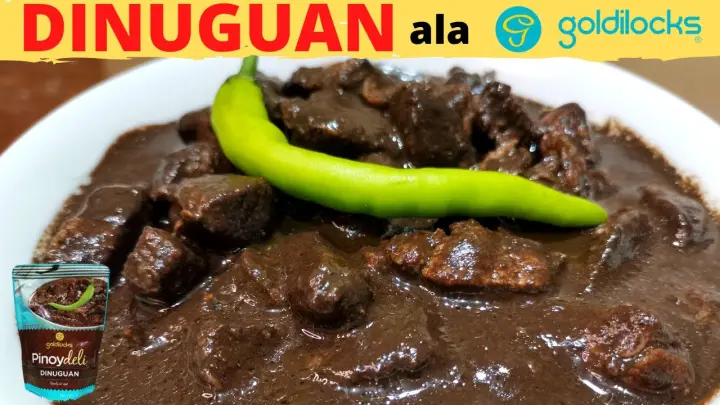 DINUGUAN RECIPE | ALA GOLDILOCKS | Pork Blood Stew | Filipino Food