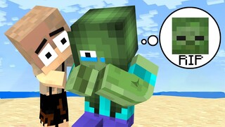 Monster School: Poor Baby Zombie and Sinister Beggar - Sad Story | Minecraft Animation