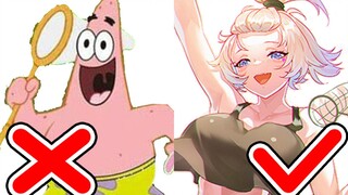 Seni adalah Patrick Star!