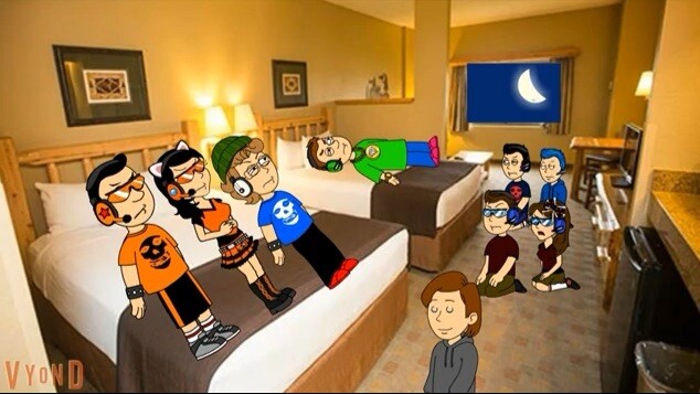 Toris Misbehaves at The Great Wolf LodgeGrounded BIG TIME