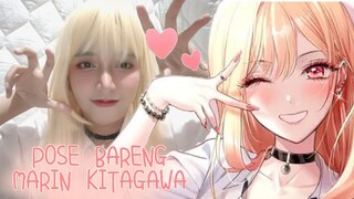 PURURINPA COSPLAY Pose bareng MARIN KITAGAWA