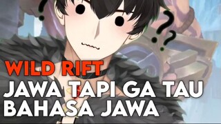 Dilema bukan orang jawa ngapak