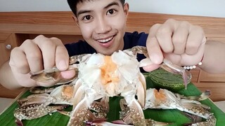ปูม้าดองนํ้าปลา!! ไข่เยิ้ม เนื้อหวาน นํ้าจิ้มแซ่บ....